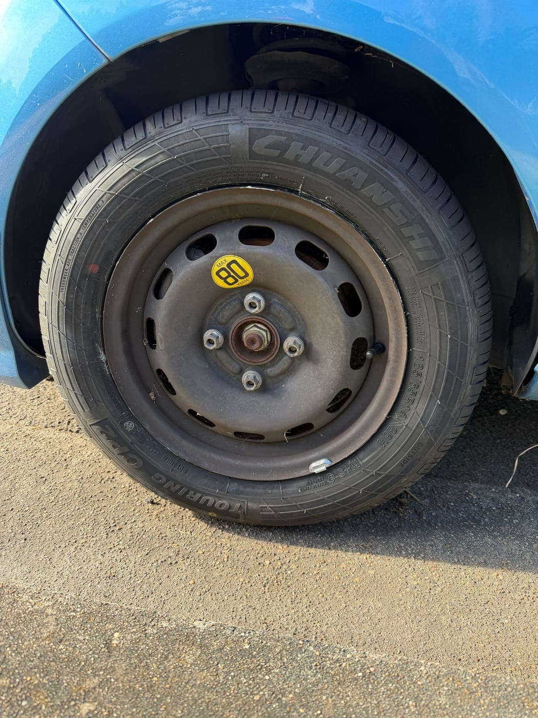 New tyre fitted on-site in Chipping Norton by Top Tier Mobile Tyres
