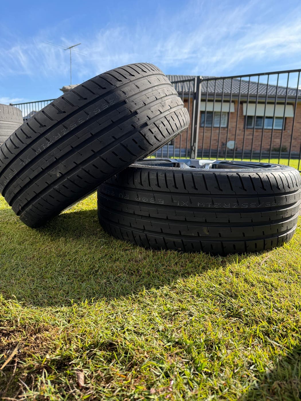 New tyres fitted to a Mercedes in Hebersham by Top Tier Mobile Tyres